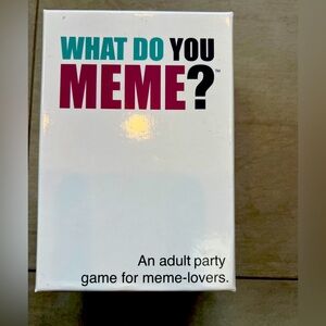 NIB What Do You Meme? Party Game for adults that are meme-lovers 🌸